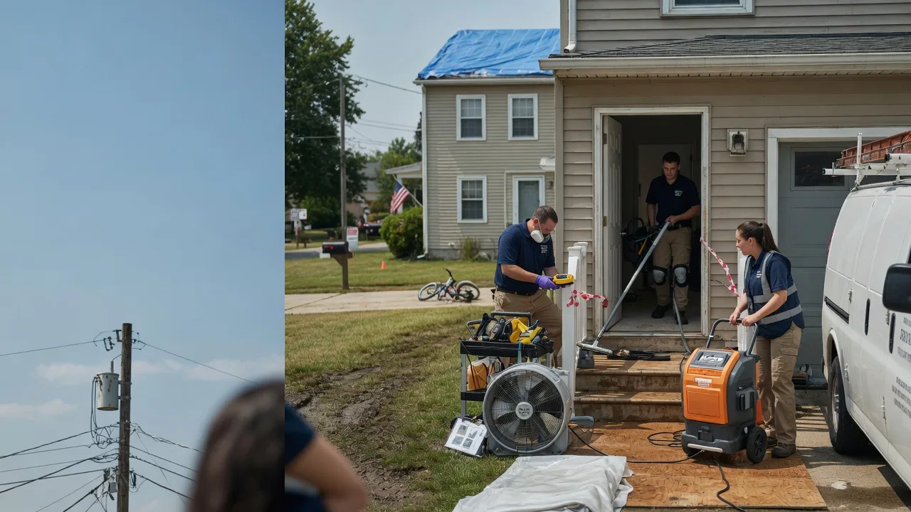 Water Damage Repair in Mount Gilead, OH near me